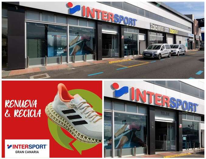 La tienda Intersport Telde lanza la campaña Renueva y Recicla/TA.